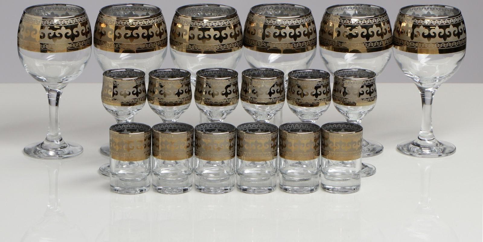 Мини-бар 18 предметов вино, византия, светлый 240/55/50 мл