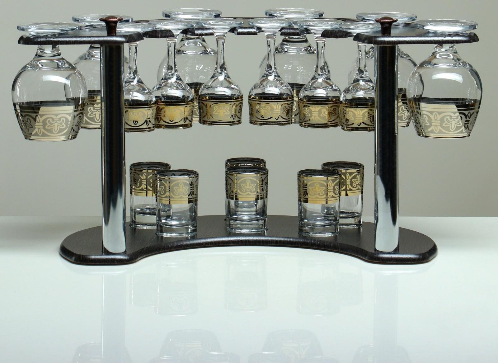 Мини-бар 18 предметов коньяк, флоренция, темный 380/55/50 мл