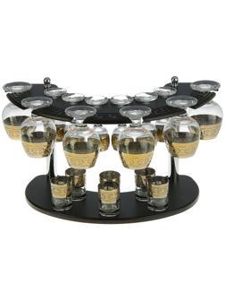 Мини-бар 18 предметов коньяк, флоренция, темный 380/55/50 мл