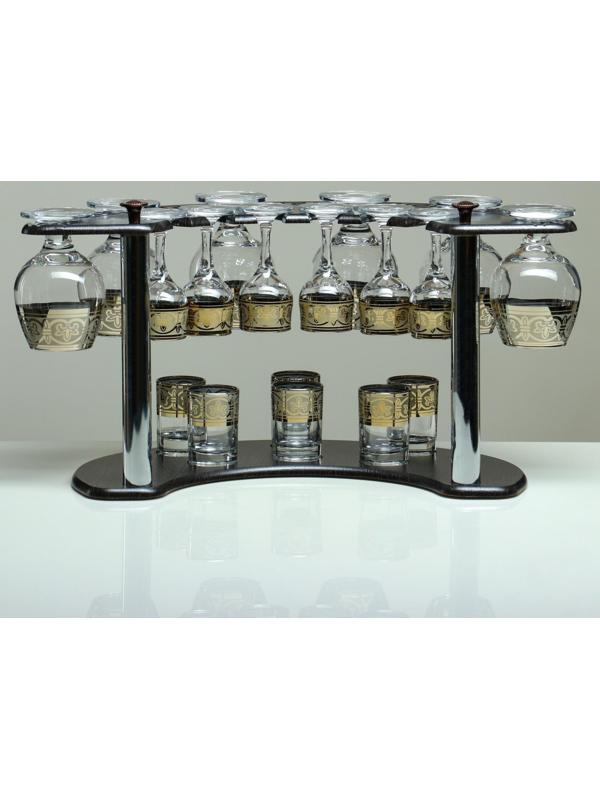 Мини-бар 18 предметов коньяк, флоренция, темный 380/55/50 мл