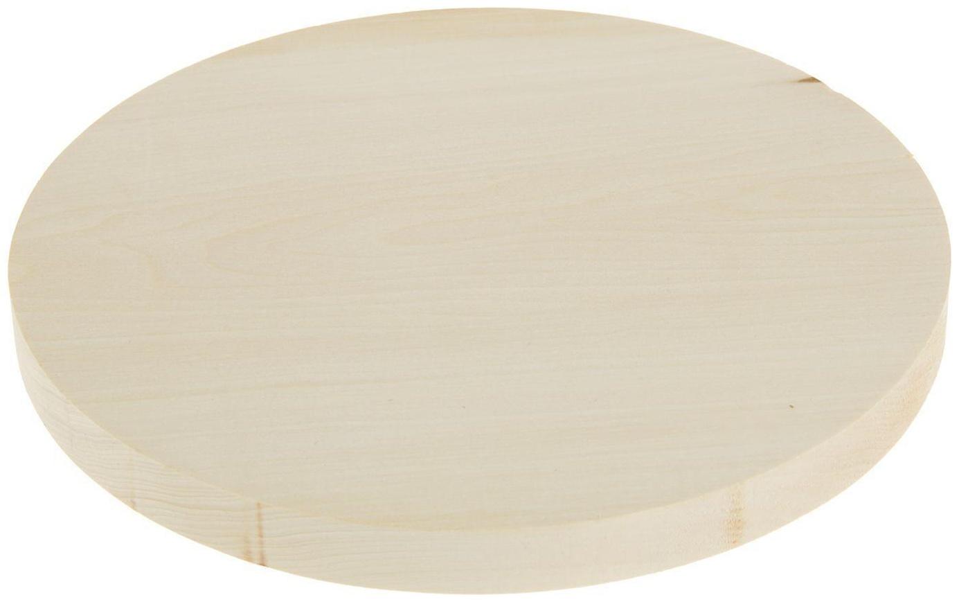 Доска круглая, липа 25 см