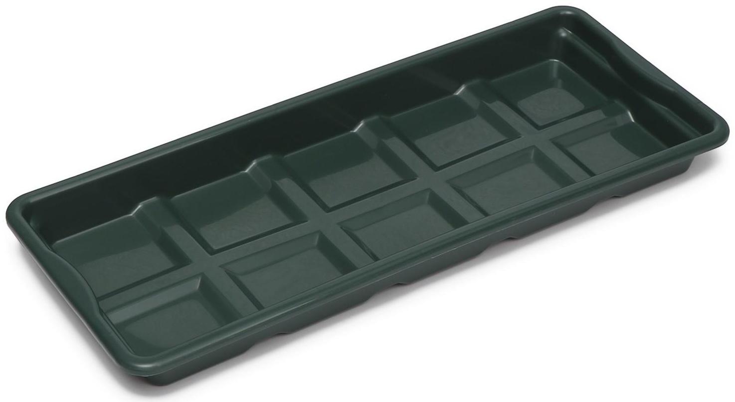 Набор для рассады: стаканы по 300 мл (10 шт.), поддон 41 × 17 см, цвет МИКС