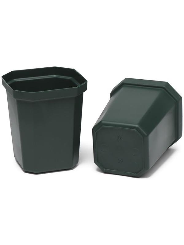 Набор для рассады: стаканы по 300 мл (10 шт.), поддон 41 × 17 см, цвет МИКС