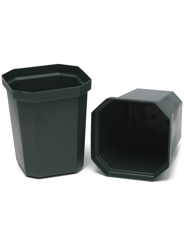 Набор для рассады: стаканы по 300 мл (10 шт.), поддон 41 × 17 см, цвет МИКС