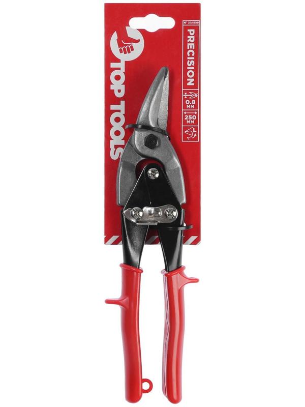 Ножницы по металлу Top Tools, 250 мм, левые