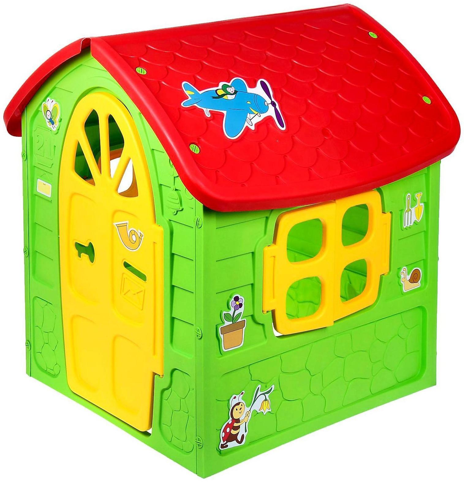 Детский игровой домик, цвет зелёный