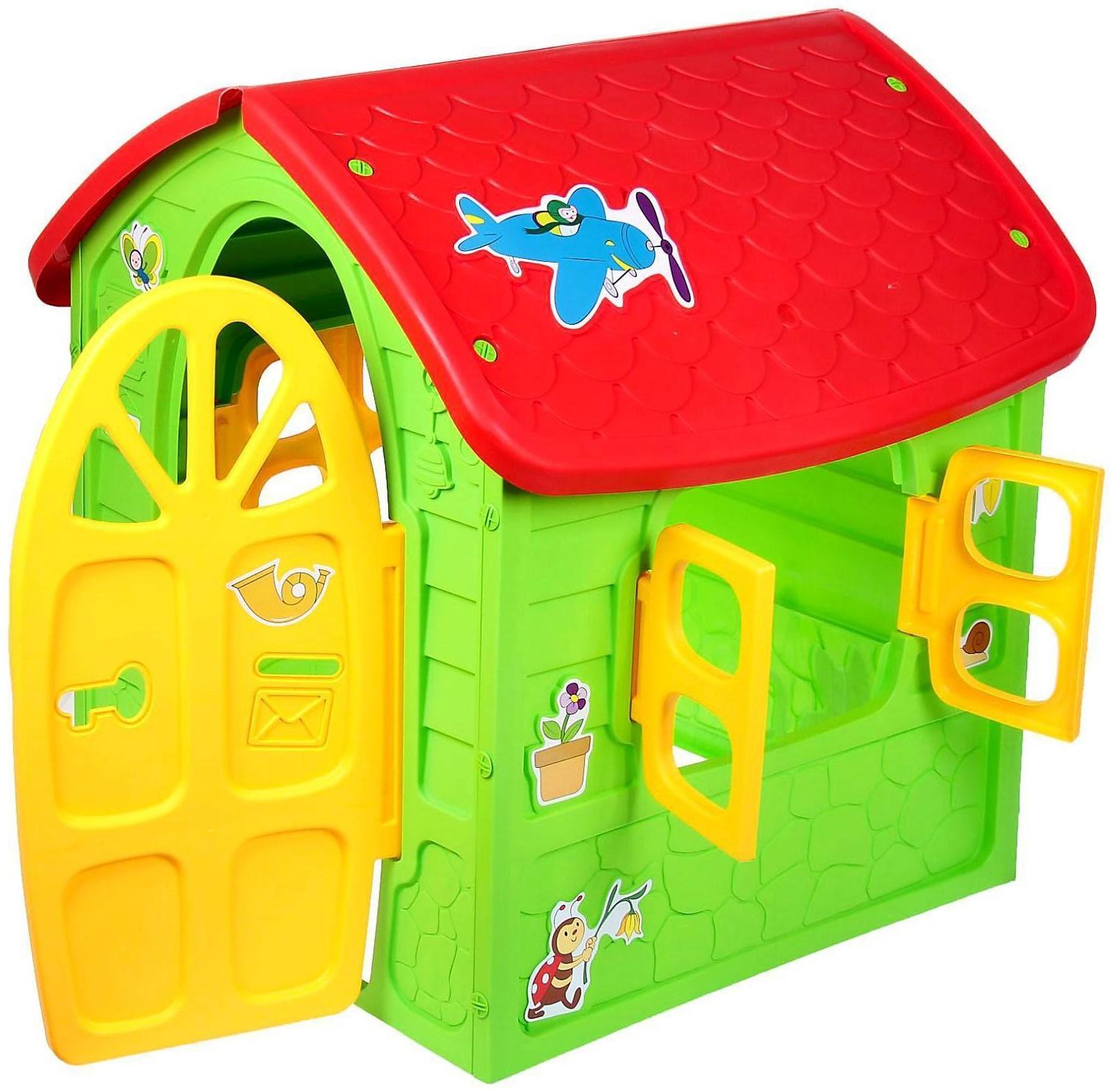 Детский игровой домик, цвет зелёный