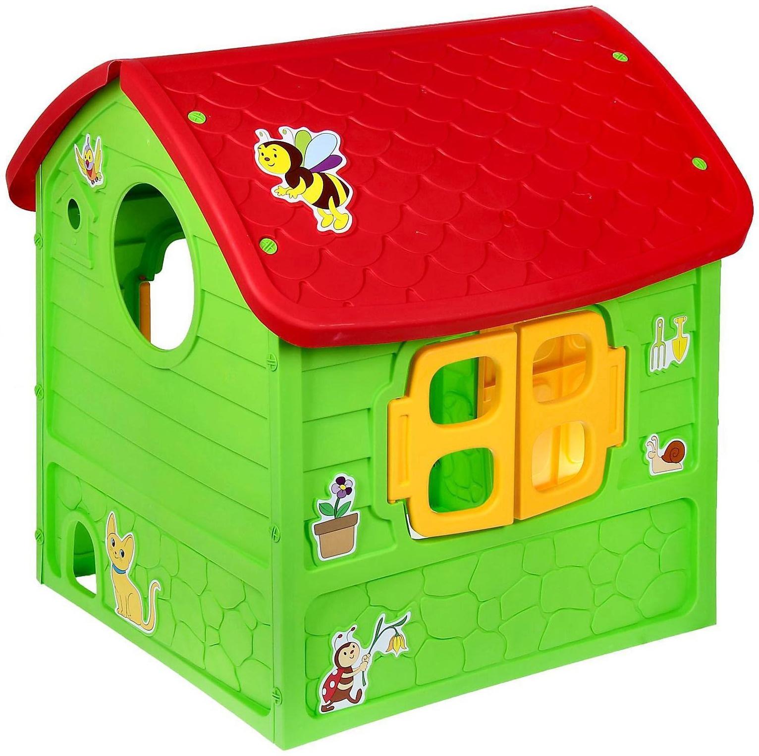 Детский игровой домик, цвет зелёный