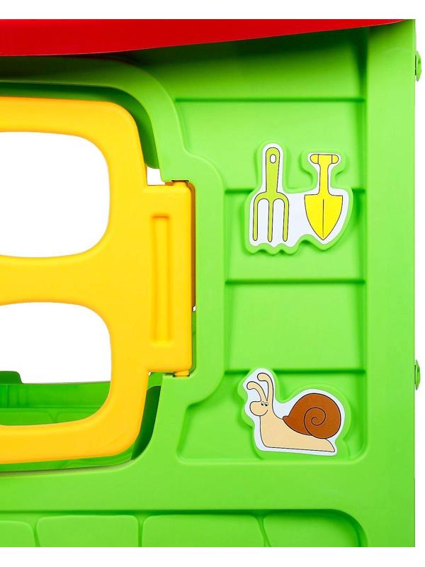 Детский игровой домик, цвет зелёный