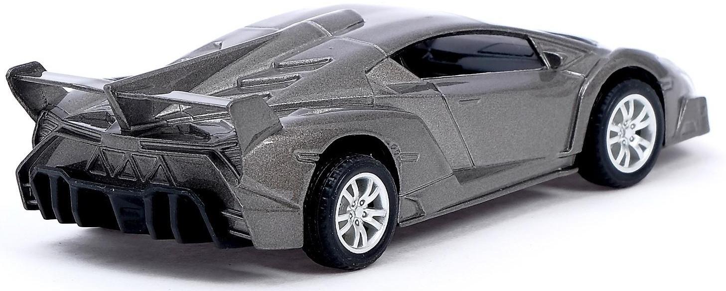 Машина металлическая «Спорткар», инерционная, масштаб 1:43, цвета МИКС