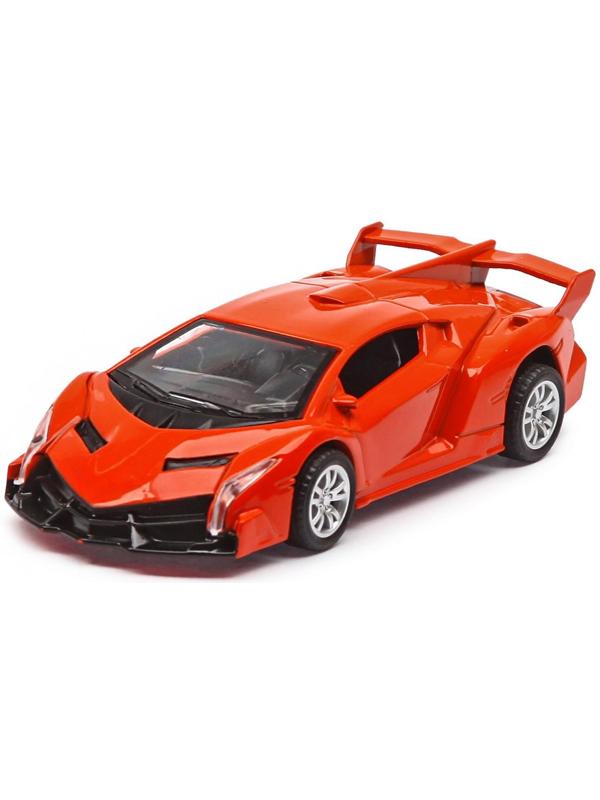 Машина металлическая «Спорткар», инерционная, масштаб 1:43, цвета МИКС
