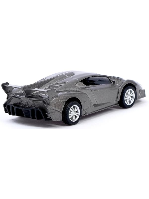 Машина металлическая «Спорткар», инерционная, масштаб 1:43, цвета МИКС