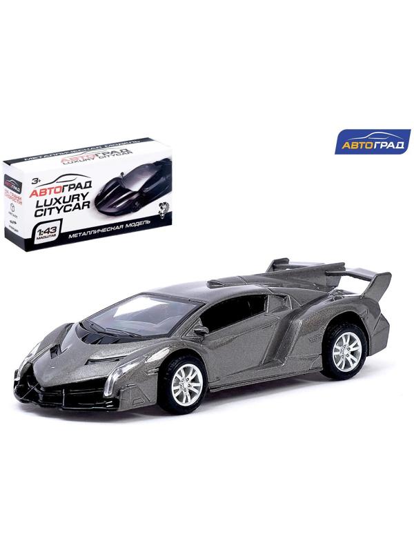 Машина металлическая «Спорткар», инерционная, масштаб 1:43, цвета МИКС