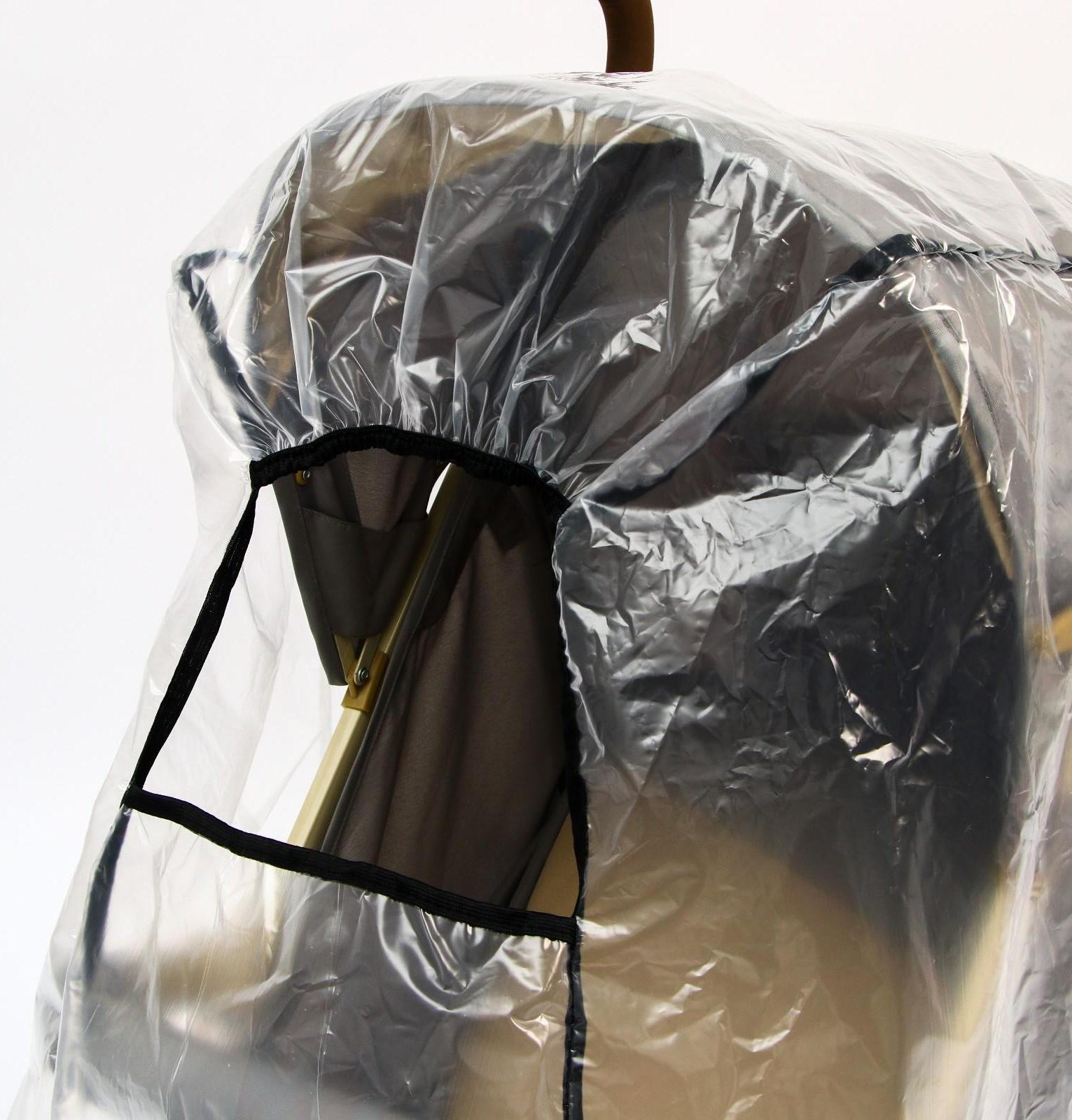 Дождевик на прогулочную коляску, цвет прозрачный