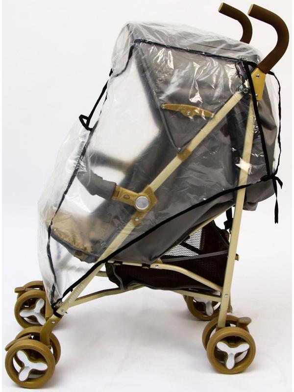 Дождевик на прогулочную коляску, цвет прозрачный