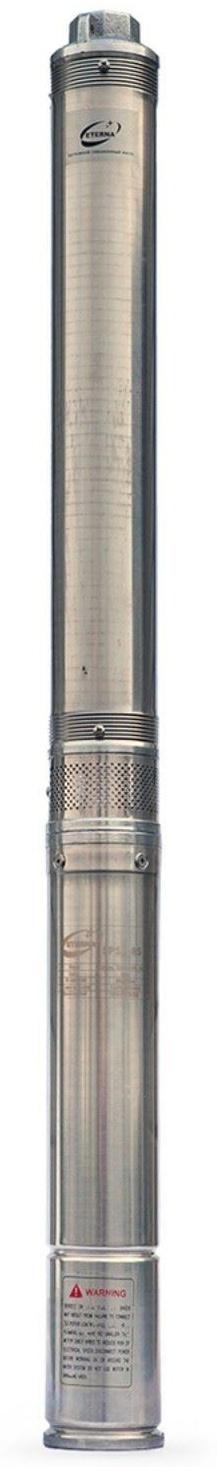 Насос скважинный ETERNA SPS2-85, центробежный, 1100 Вт, напор 85 м, 70 л/мин, кабель 50 м