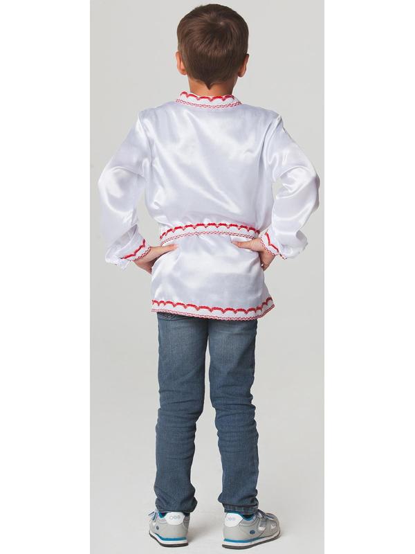 Русская народная рубаха для мальчика, р-р 60, рост 110-116 см