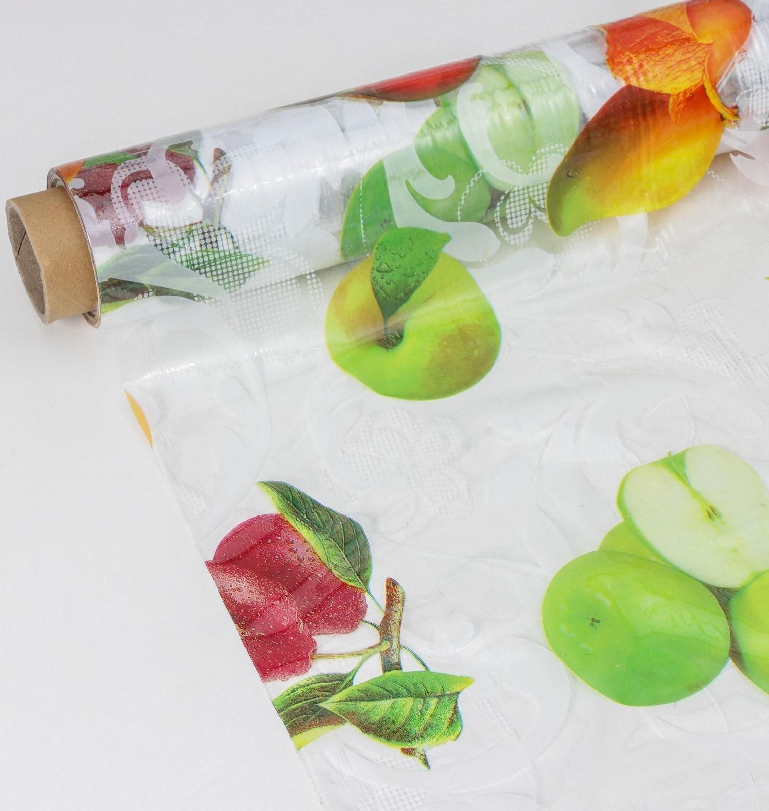 Клеёнка ПВХ Доляна «Сочность», ширина 137 см, рулон 30 метров