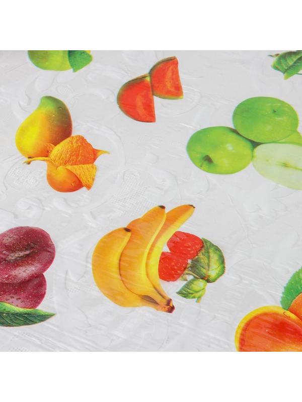 Клеёнка ПВХ Доляна «Сочность», ширина 137 см, рулон 30 метров