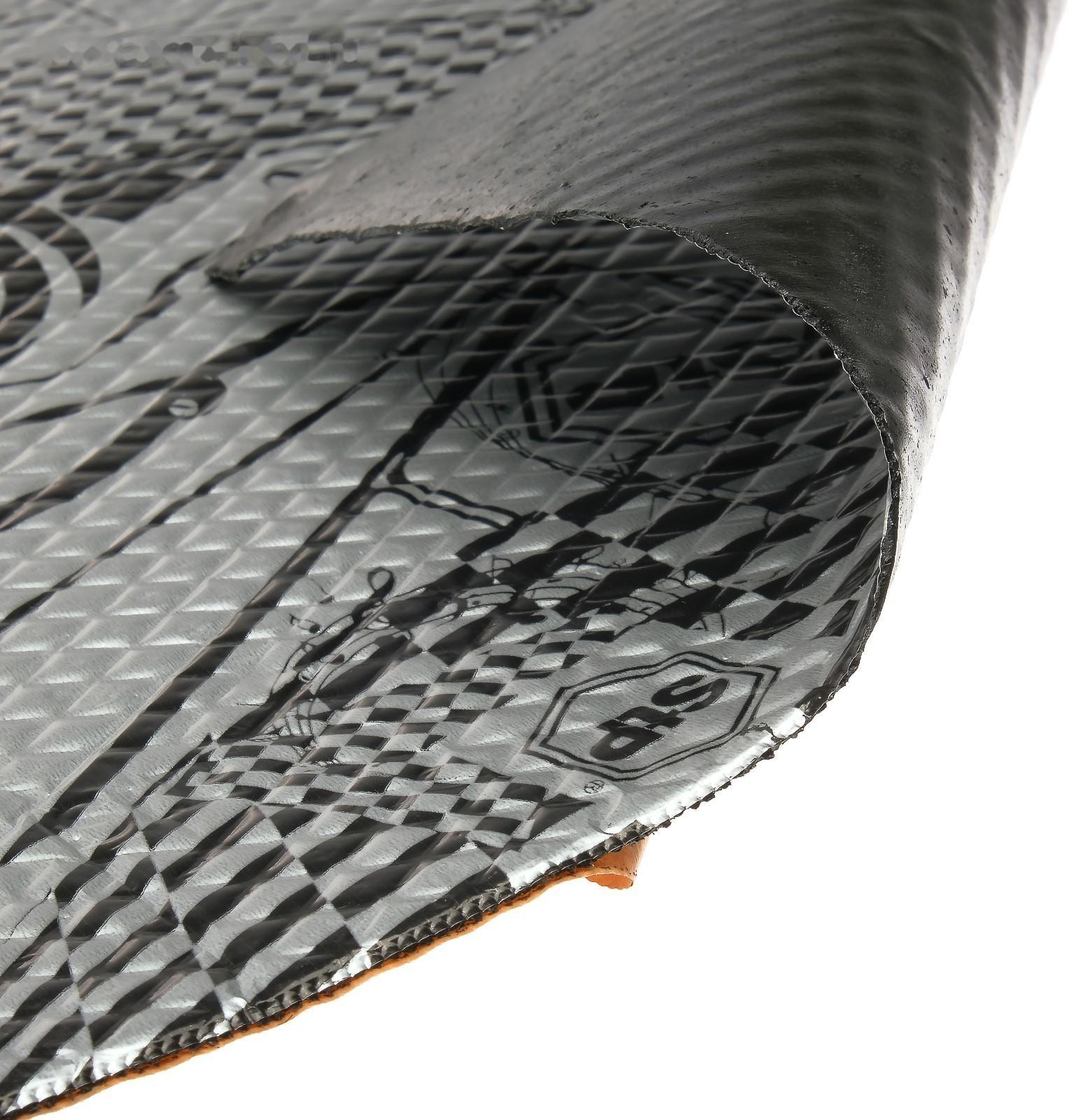 Виброизоляционный материал StP Aggressive Silver 2,  размер: 2х470х750 мм