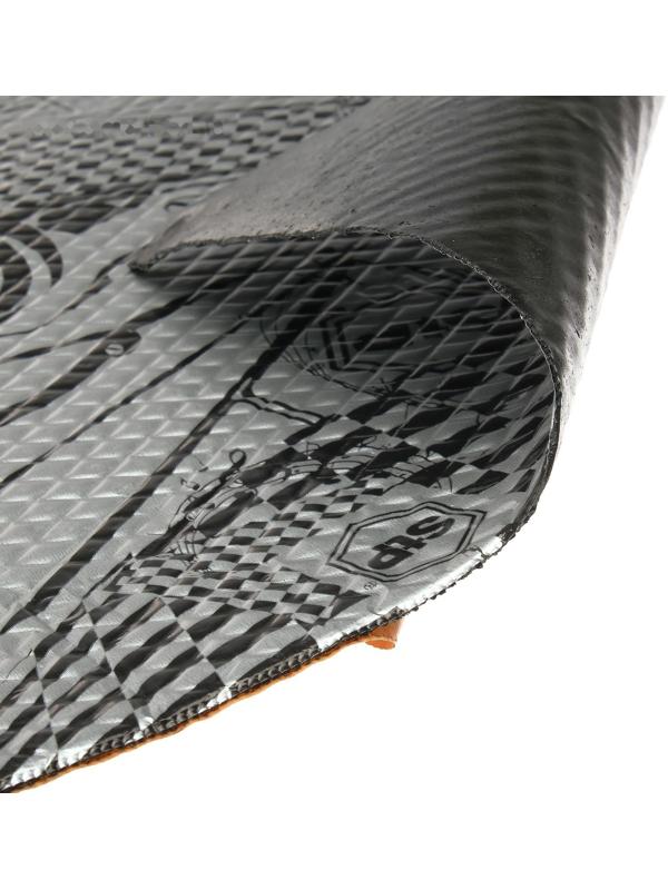 Виброизоляционный материал StP Aggressive Silver 2,  размер: 2х470х750 мм