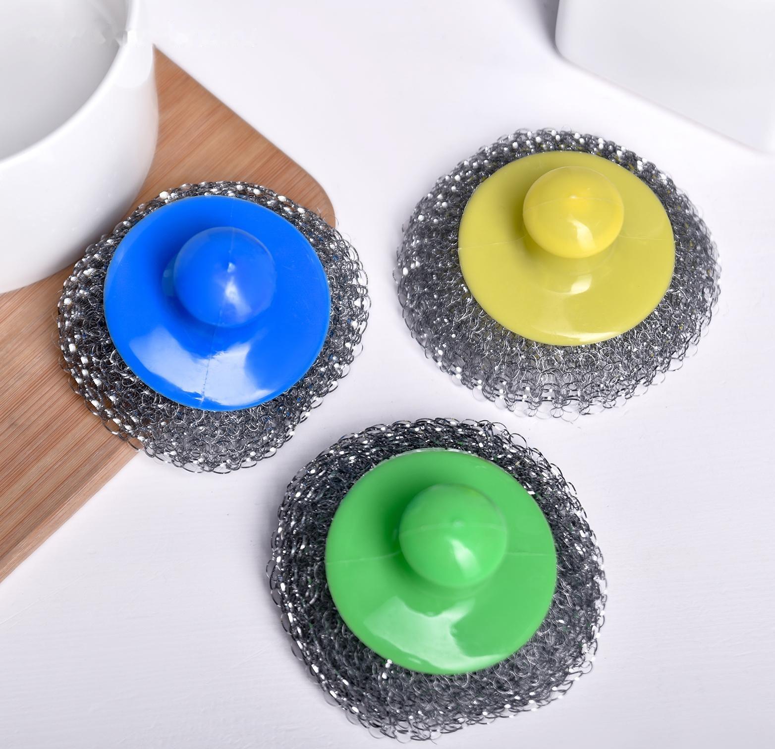 Губка для мытья для посуды «Бублик», 17 гр, цвет МИКС