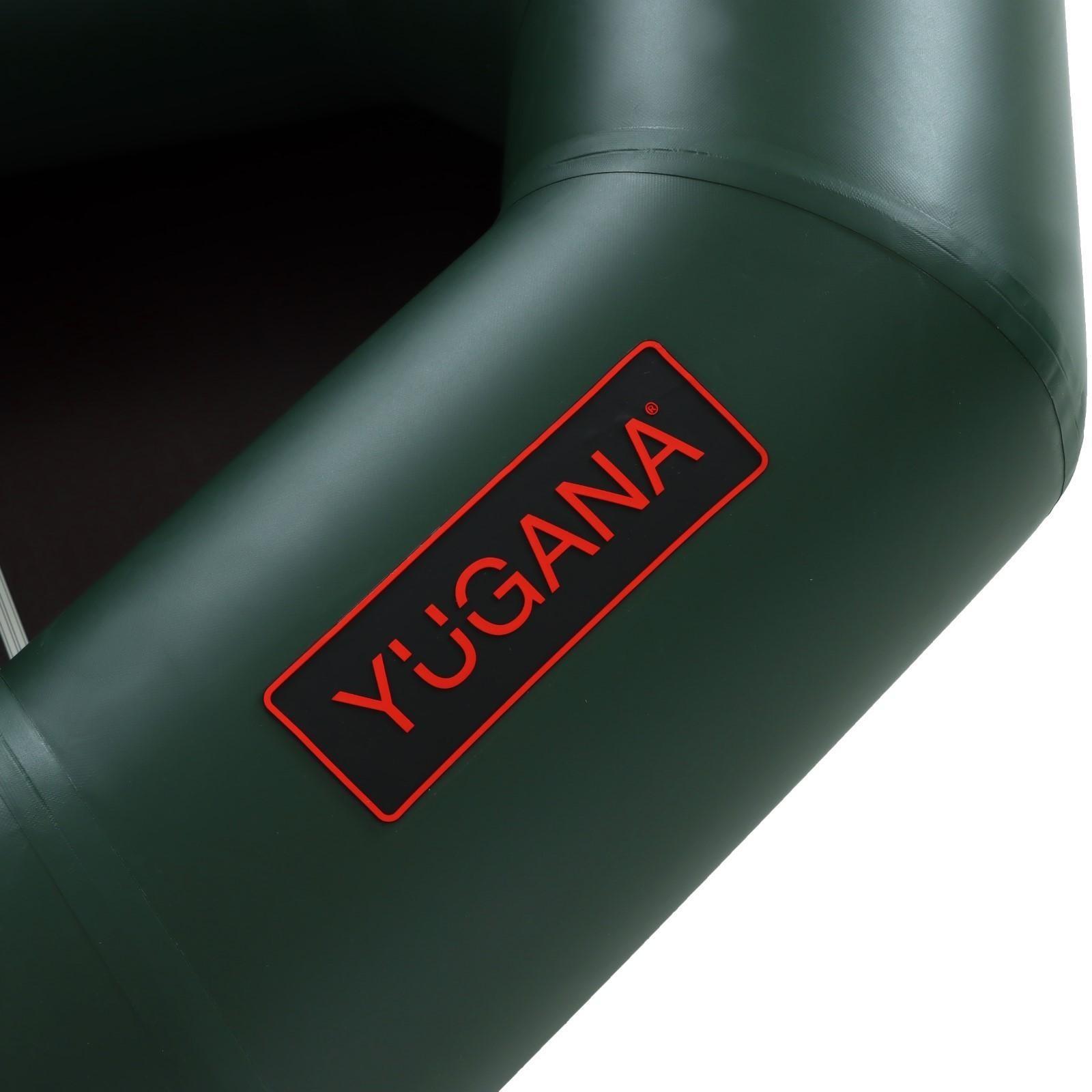 Лодка YUGANA R-260 С, слань, цвет олива