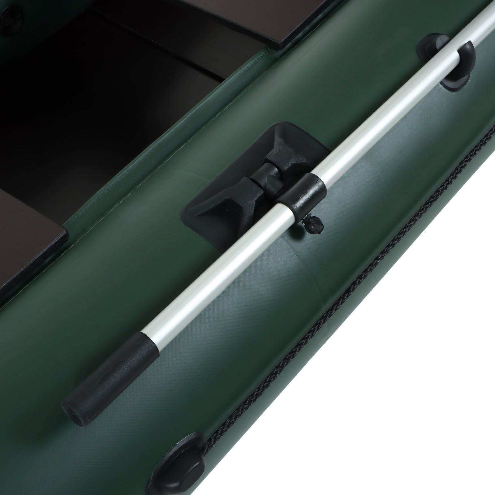 Лодка YUGANA R-260 С, слань, цвет олива