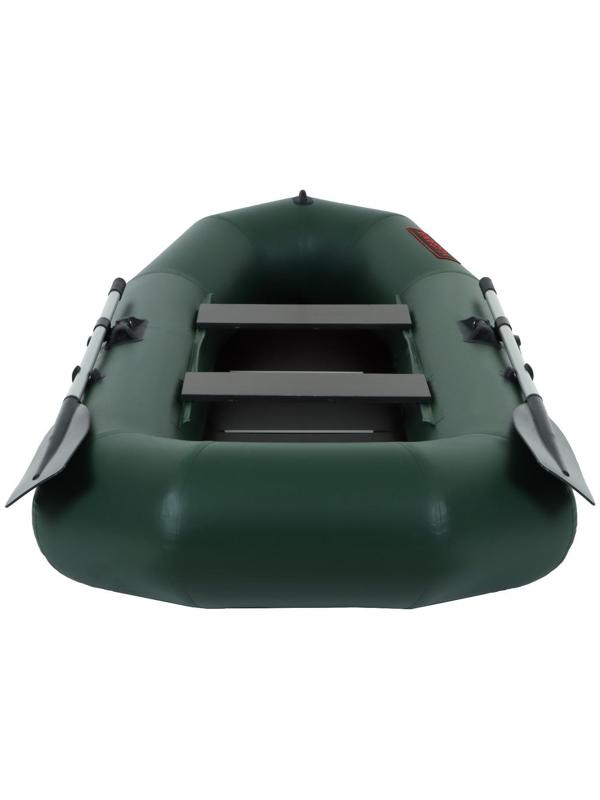 Лодка YUGANA R-260 С, слань, цвет олива