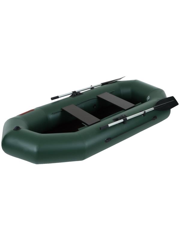 Лодка YUGANA R-260 С, слань, цвет олива
