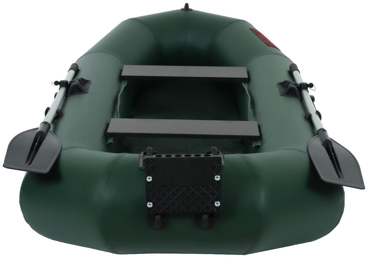 Лодка YUGANA R-260 ТР, навесной транец, цвет олива