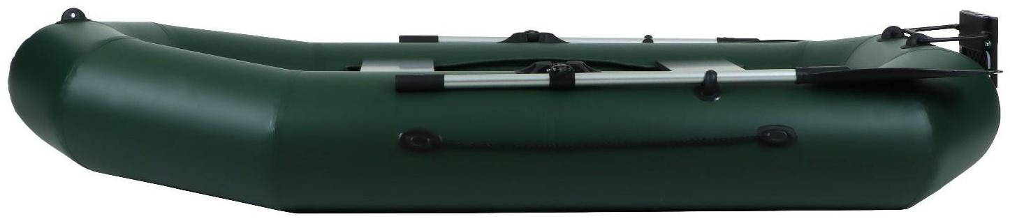 Лодка YUGANA R-260 ТР, навесной транец, цвет олива