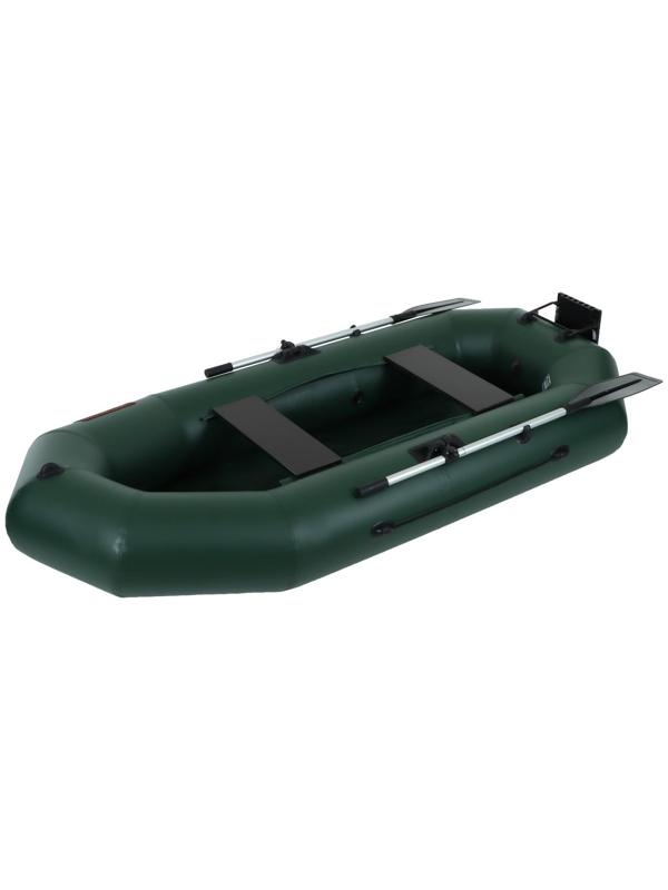 Лодка YUGANA R-260 ТР, навесной транец, цвет олива