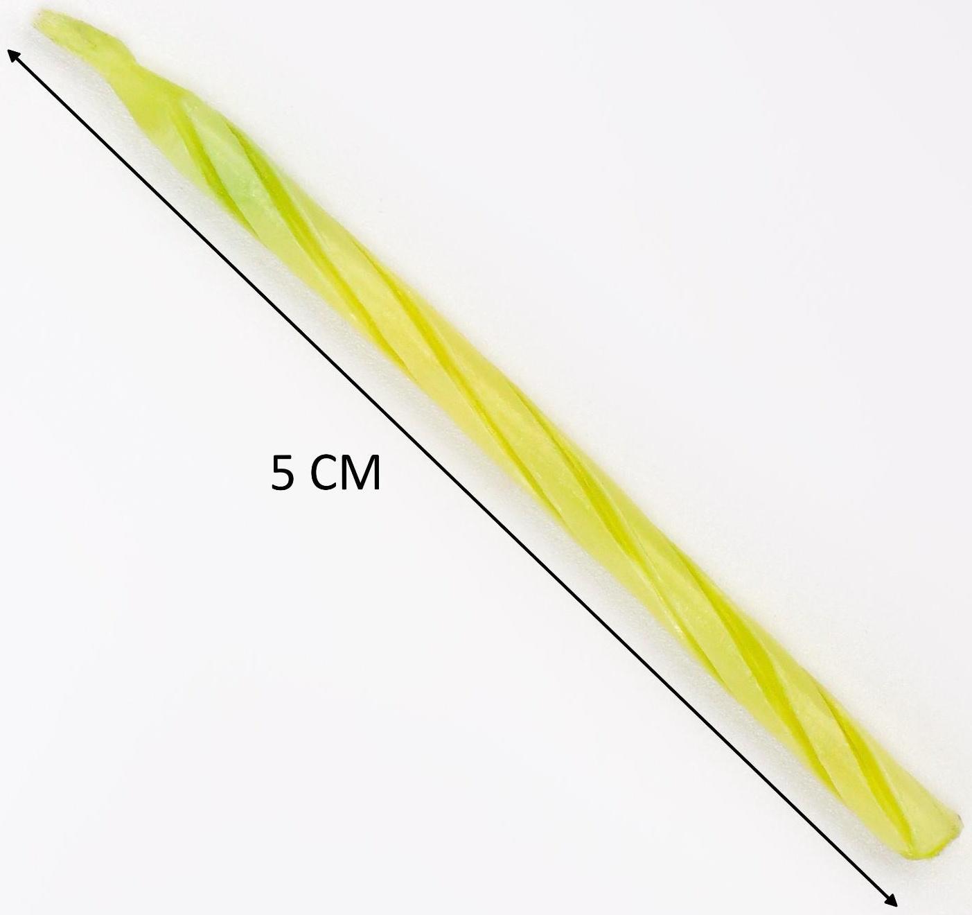 Свечи для торта «Спираль», 5 см, набор: 24 шт и 12 подставок