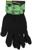 Перчатки нейлоновые, без покрытия, размер 8, чёрные, Greengo