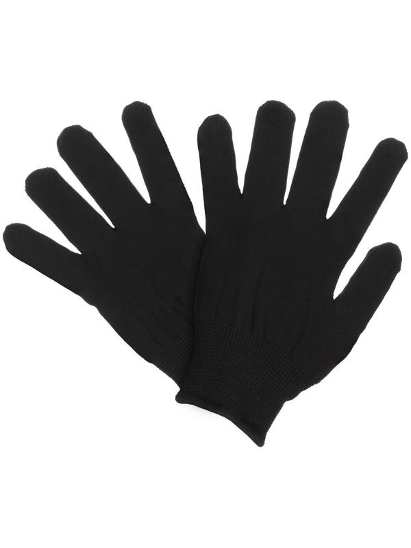 Перчатки нейлоновые, без покрытия, размер 8, чёрные, Greengo