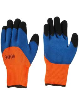 Перчатки нейлоновые, с латексной пропиткой, цвет МИКС, Greengo