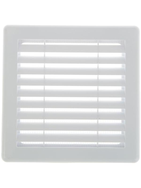 Решетка вентиляционная TDM SQ1807-0024, 180 х 180 мм, разъемная, с москитной сеткой