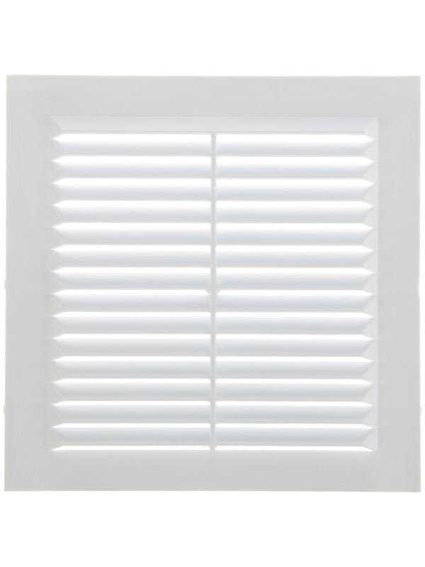 Решетка вентиляционная TDM SQ1807-0086, 150 х 150 мм, неразъемная, с москитной сеткой, белая