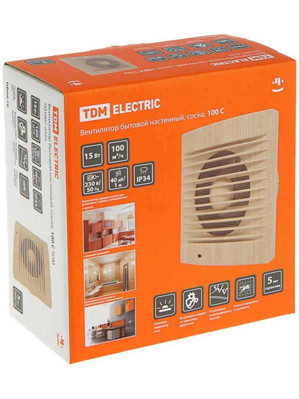 Вентилятор вытяжной TDM 