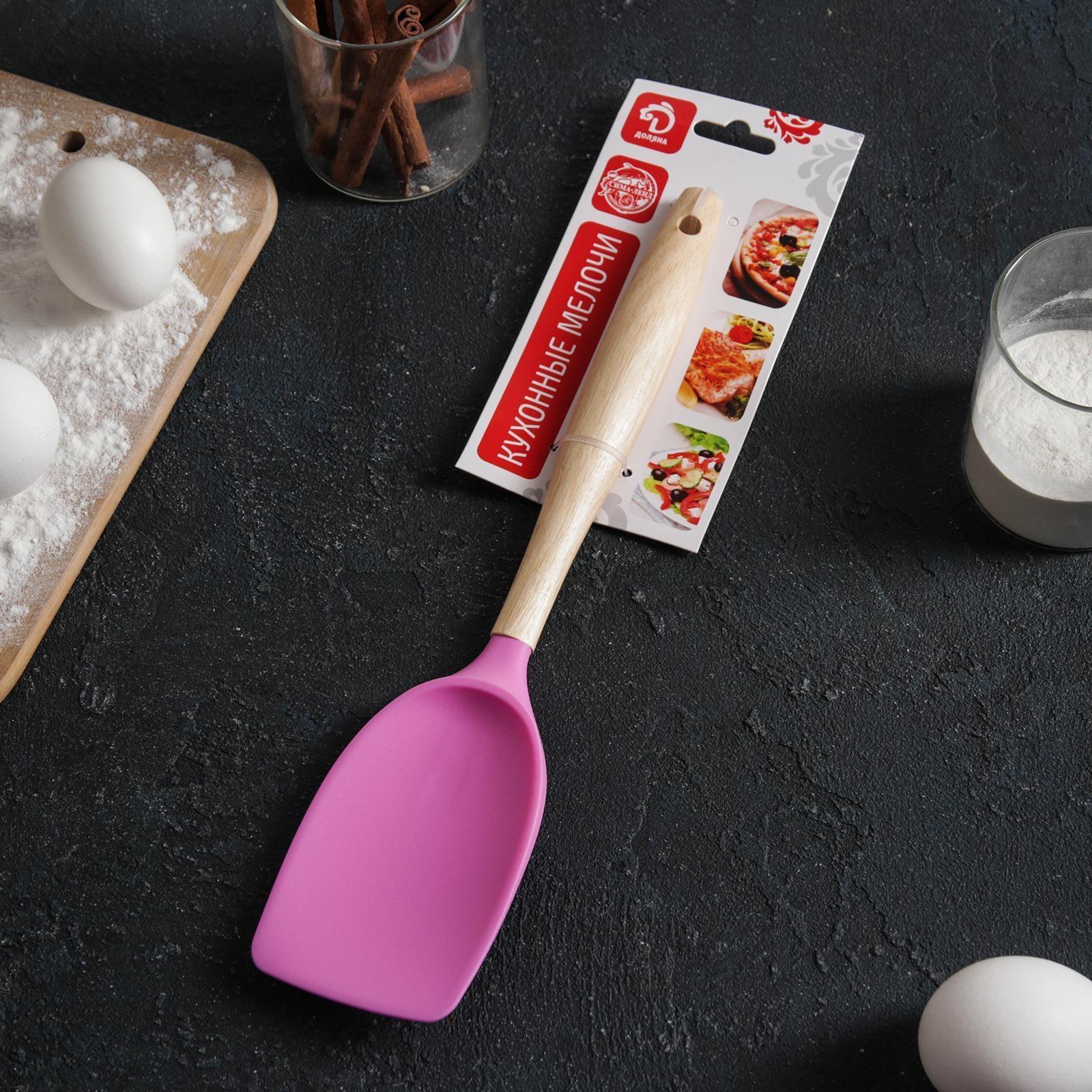 Лопатка Доляна «Домашнее тепло», 29,5 см, цвет МИКС