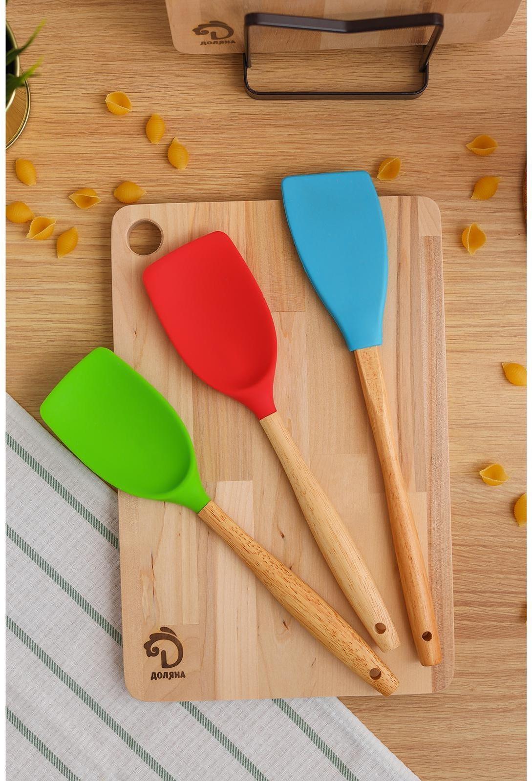 Лопатка Доляна «Домашнее тепло», 29,5 см, цвет МИКС