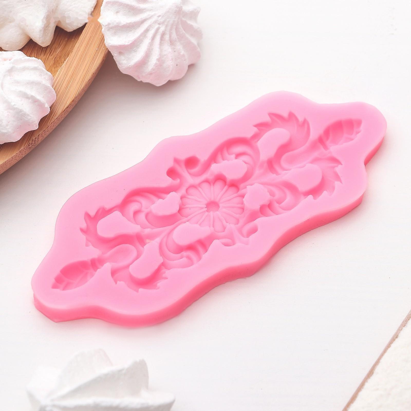 Молд «Лепнина», 13,5×5,5 см, цвет МИКС