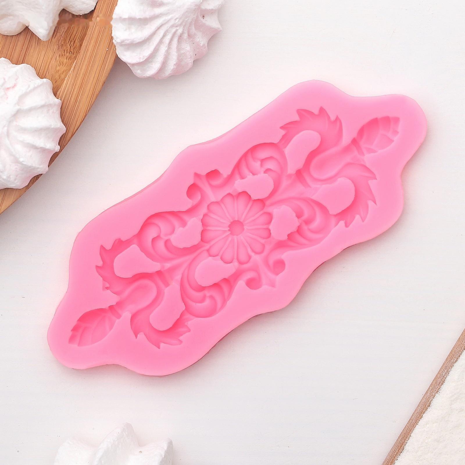 Молд «Лепнина», 13,5×5,5 см, цвет МИКС