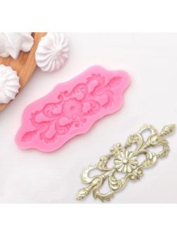 Молд «Лепнина», 13,5×5,5 см, цвет МИКС