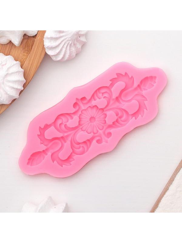 Молд «Лепнина», 13,5×5,5 см, цвет МИКС