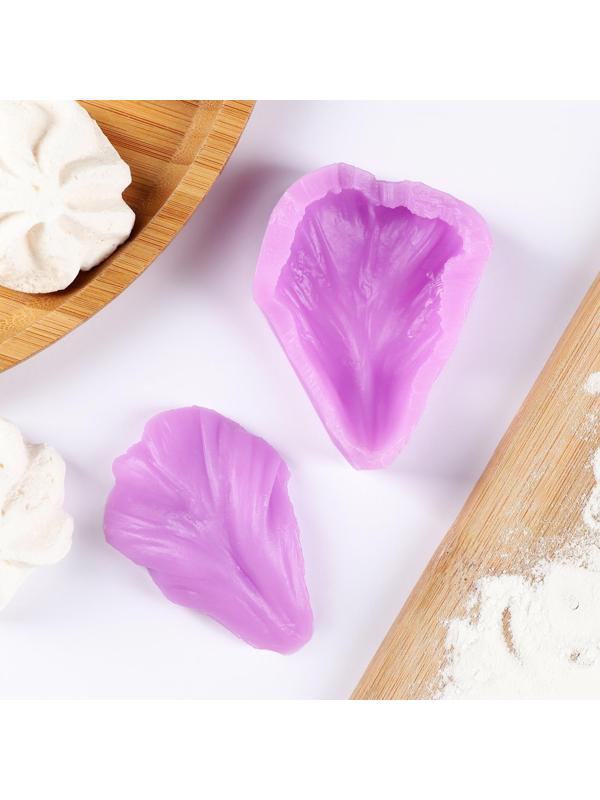 Молд «Листопад», 7,2×5,4 см, цвет МИКС