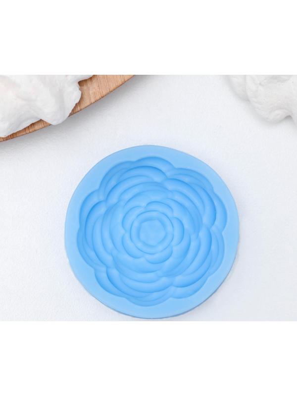 Молд «Прекрасная роза», 5,7×5,7 см, цвет МИКС