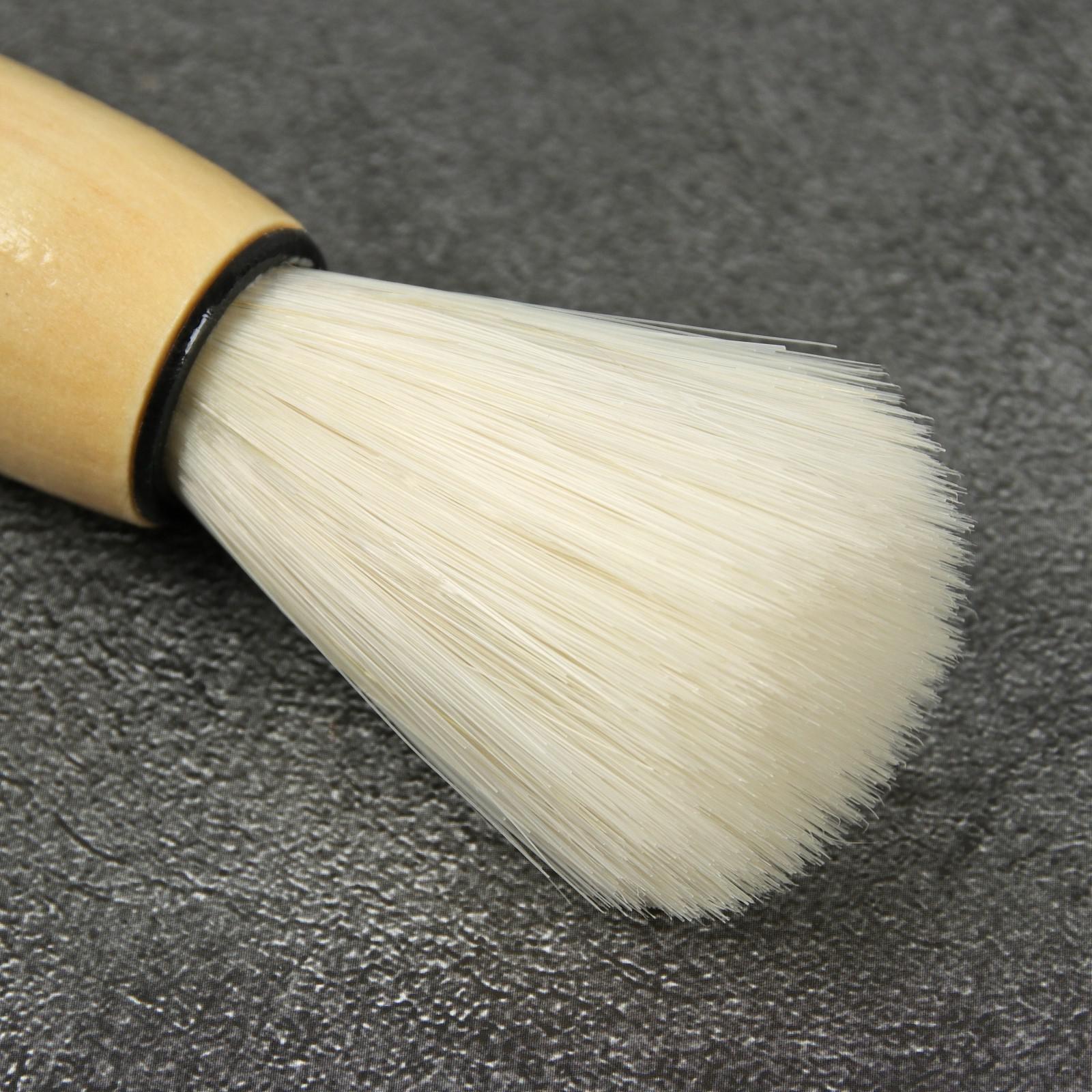 Помазок для бритья, деревянный