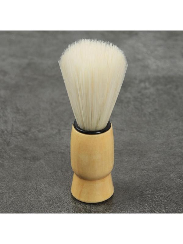 Помазок для бритья, деревянный